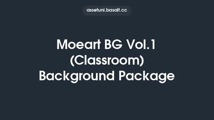 Moeart BG Vol.1 (Classroom) Background Package Thumbnail