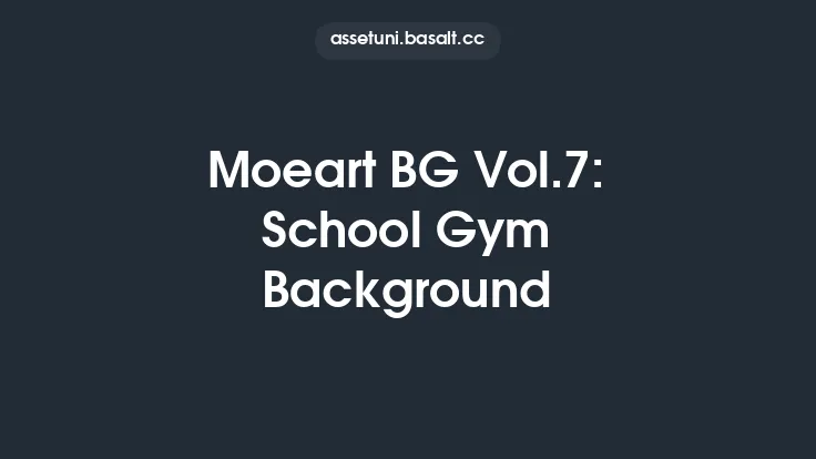 Moeart BG Vol.7: School Gym Background Thumbnail