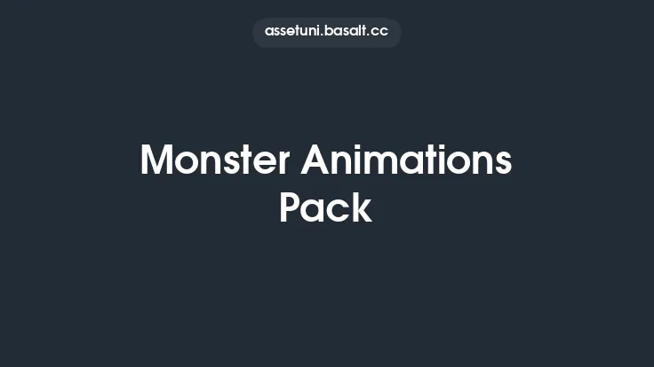 Monster Animations Pack Thumbnail