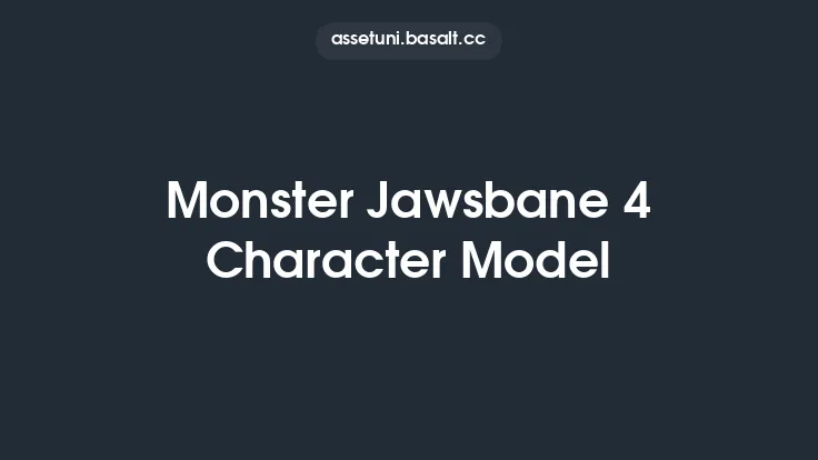Monster Jawsbane 4 Character Model Thumbnail