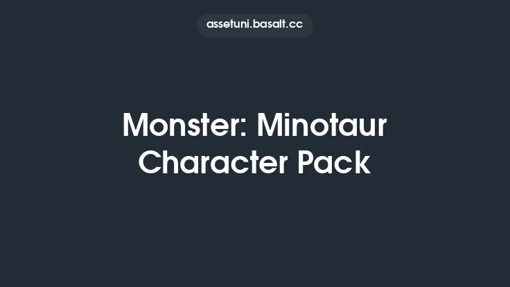 Monster: Minotaur Character Pack Thumbnail