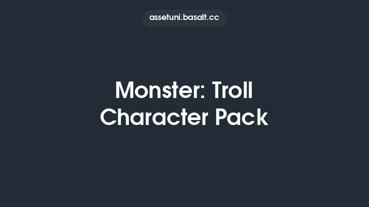 Monster: Troll Character Pack Thumbnail