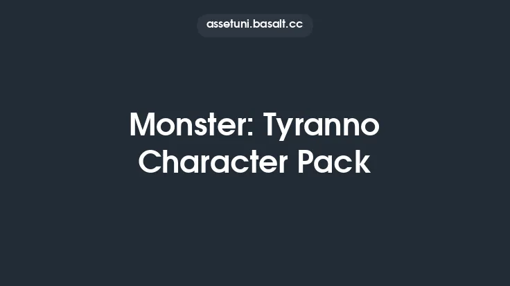 Monster: Tyranno Character Pack Thumbnail