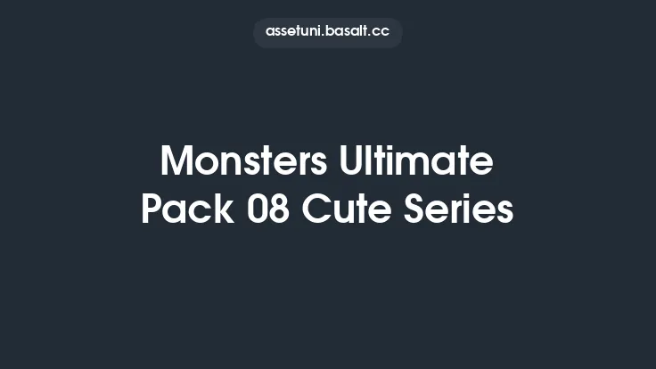 Monsters Ultimate Pack 08 Cute Series Thumbnail