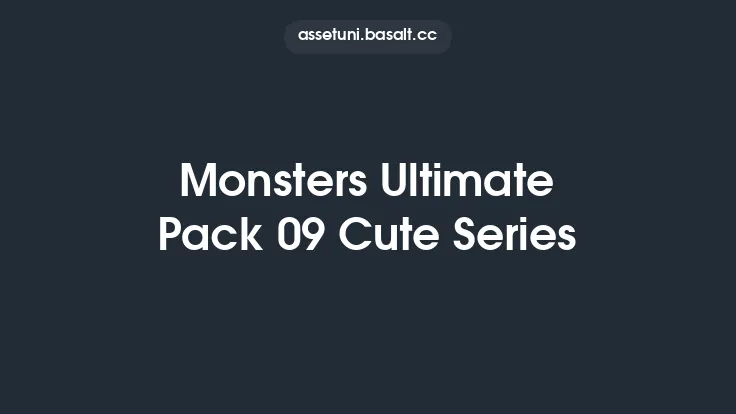 Monsters Ultimate Pack 09 Cute Series Thumbnail