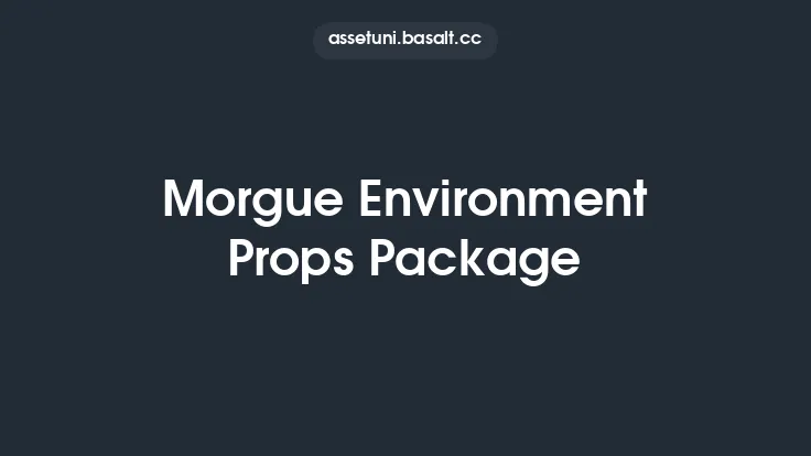 Morgue Environment Props Package Thumbnail