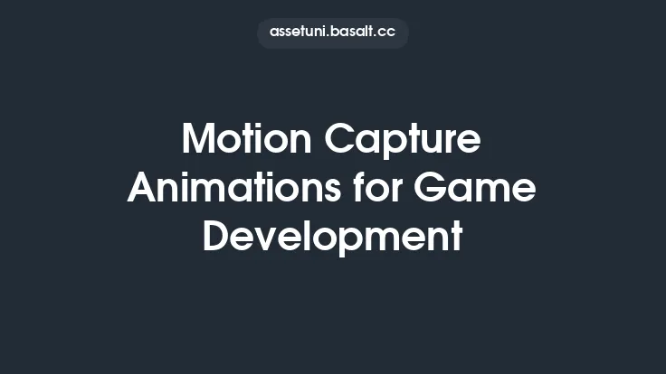 Motion Capture Animations for Game Development Thumbnail