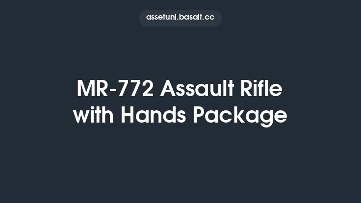 MR-772 Assault Rifle with Hands Package Thumbnail