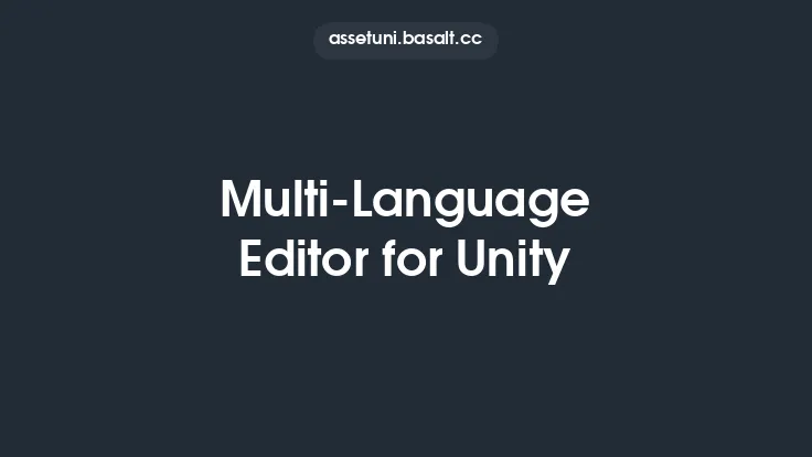 Multi-Language Editor for Unity Thumbnail