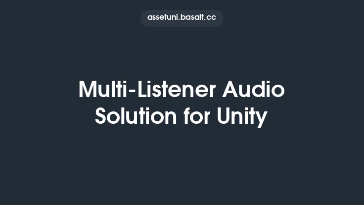 Multi-Listener Audio Solution for Unity Thumbnail