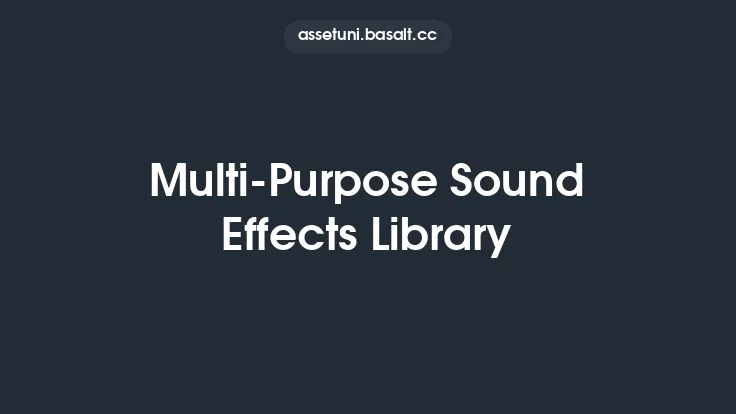 Multi-Purpose Sound Effects Library Thumbnail
