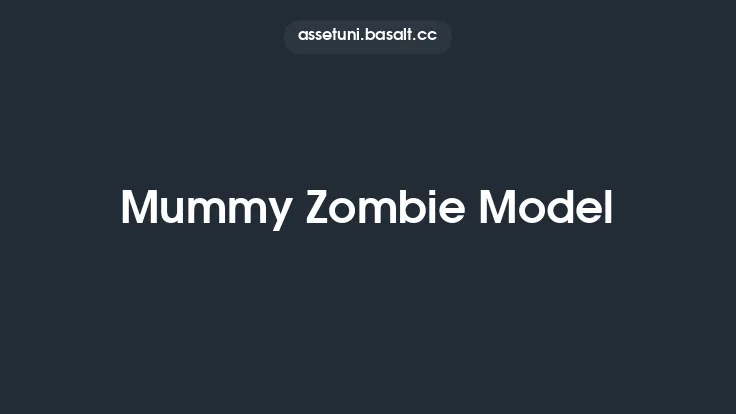 Mummy Zombie Model Thumbnail