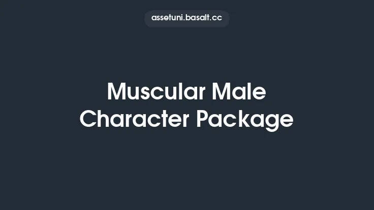 Muscular Male Character Package Thumbnail