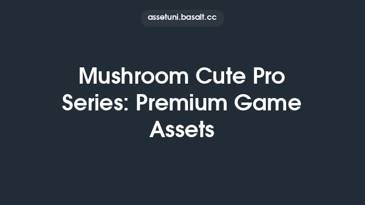 Mushroom Cute Pro Series: Premium Game Assets Thumbnail