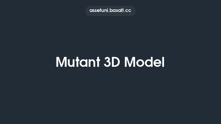 Mutant 3D Model Thumbnail