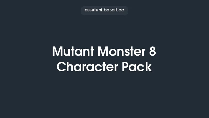 Mutant Monster 8 Character Pack Thumbnail