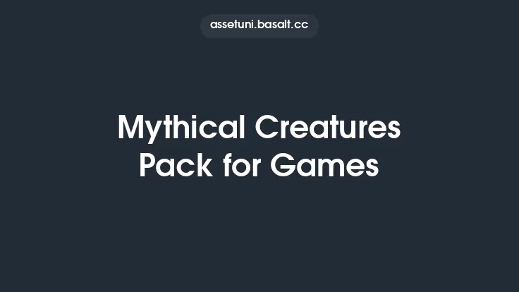 Mythical Creatures Pack for Games Thumbnail