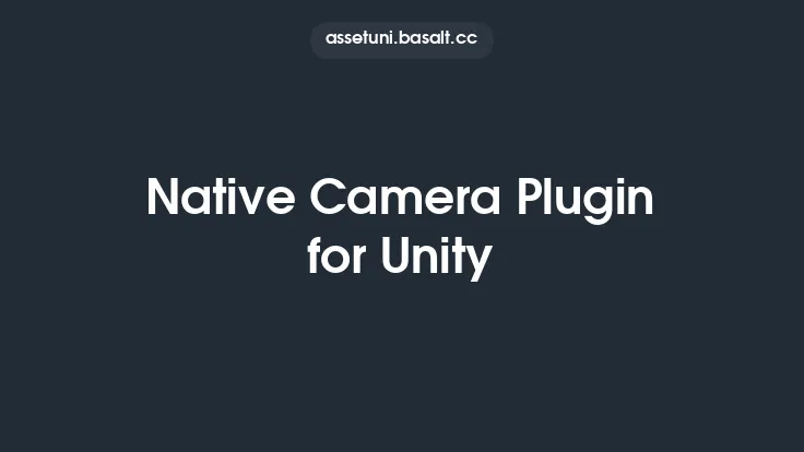 Native Camera Plugin for Unity Thumbnail