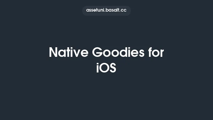 Native Goodies for iOS Thumbnail