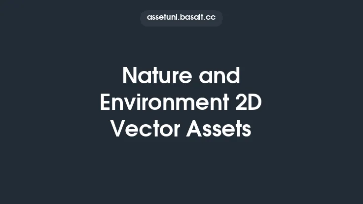Nature and Environment 2D Vector Assets Thumbnail