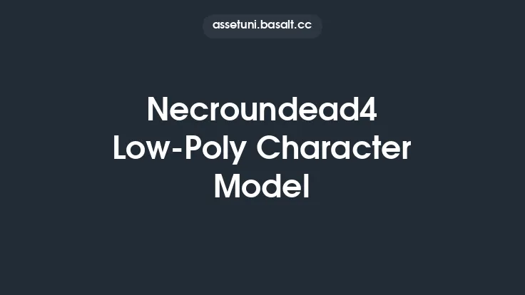 Necroundead4 Low-Poly Character Model Thumbnail