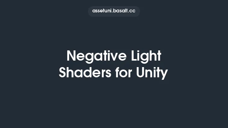 Negative Light Shaders for Unity Thumbnail