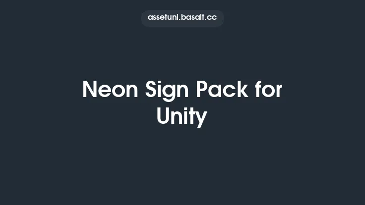 Neon Sign Pack for Unity Thumbnail