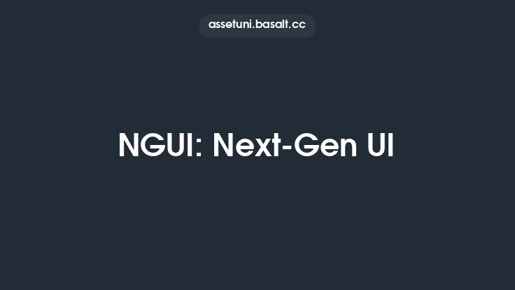NGUI: Next-Gen UI Thumbnail
