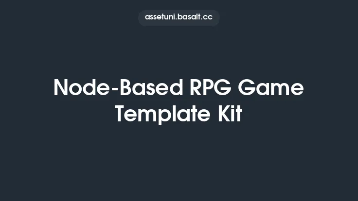 Node-Based RPG Game Template Kit Thumbnail