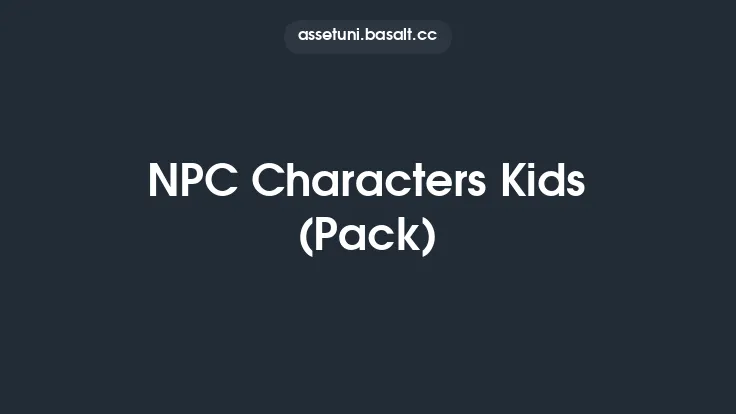 NPC Characters Kids (Pack) Thumbnail