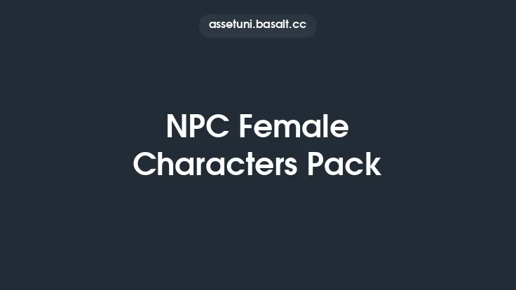 NPC Female Characters Pack Thumbnail