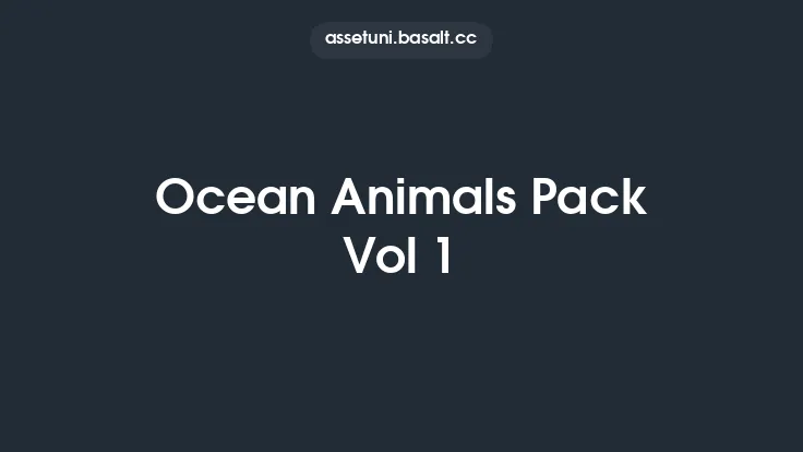 Ocean Animals Pack Vol 1 Thumbnail