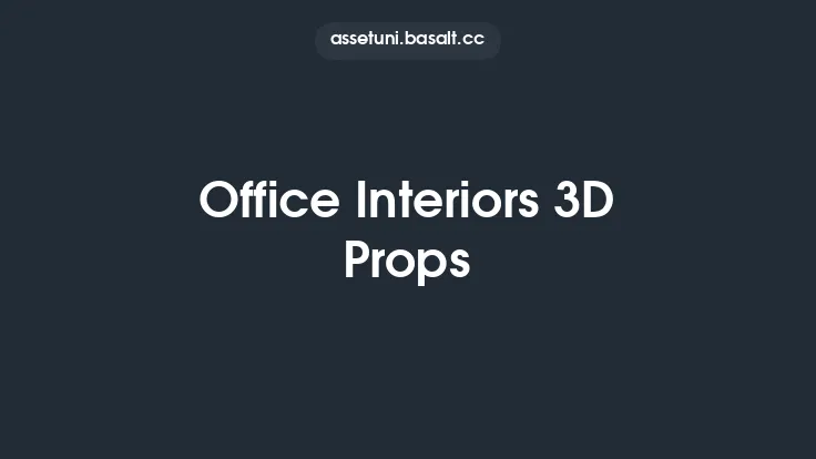 Office Interiors 3D Props Thumbnail