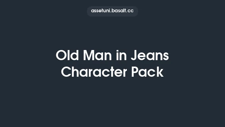 Old Man in Jeans Character Pack Thumbnail