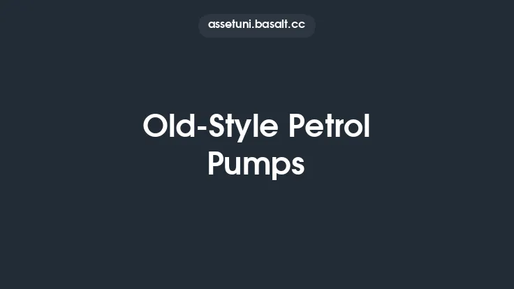 Old-Style Petrol Pumps Thumbnail