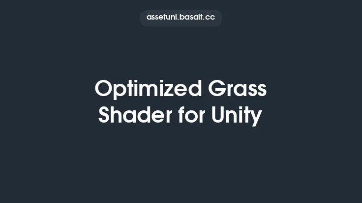 Optimized Grass Shader for Unity Thumbnail