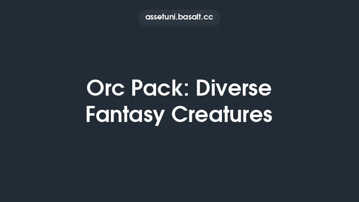 Orc Pack: Diverse Fantasy Creatures Thumbnail