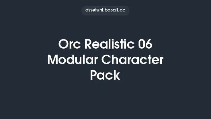Orc Realistic 06 Modular Character Pack Thumbnail