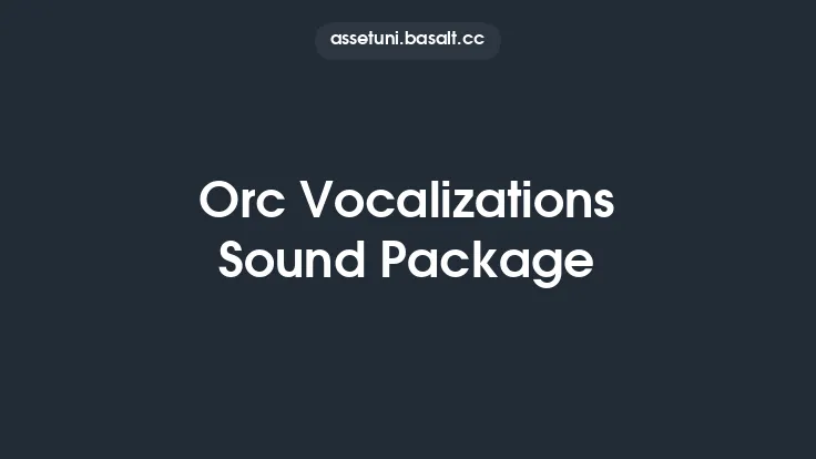Orc Vocalizations Sound Package Thumbnail