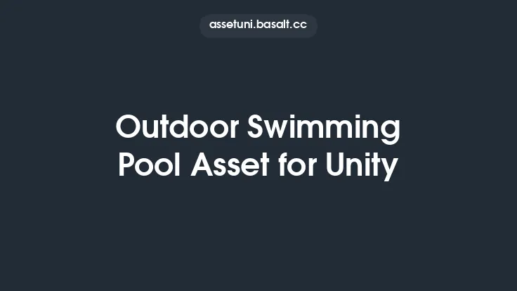 Outdoor Swimming Pool Asset for Unity Thumbnail