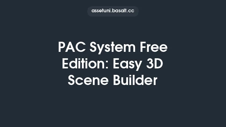 PAC System Free Edition: Easy 3D Scene Builder Thumbnail