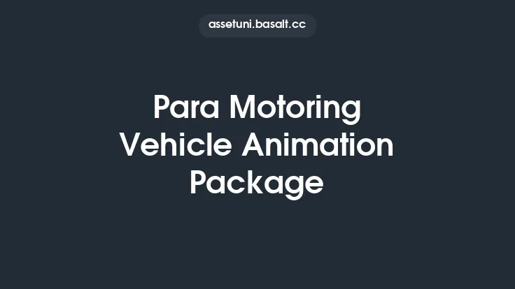 Para Motoring Vehicle Animation Package Thumbnail