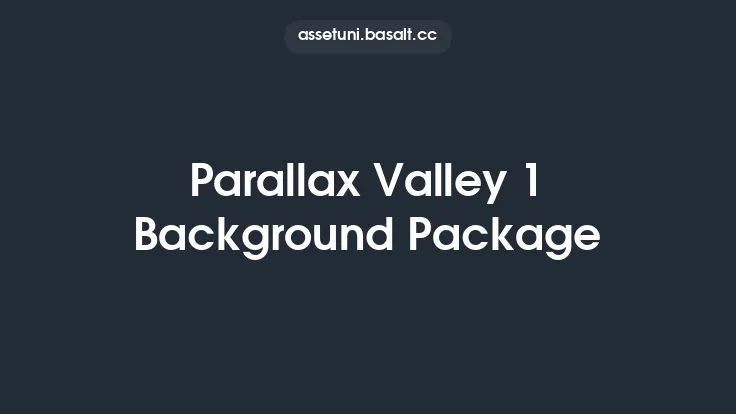 Parallax Valley 1 Background Package Thumbnail