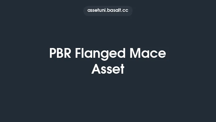 PBR Flanged Mace Asset Thumbnail