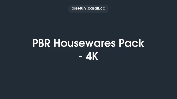 PBR Housewares Pack - 4K Thumbnail