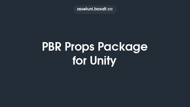 PBR Props Package for Unity Thumbnail