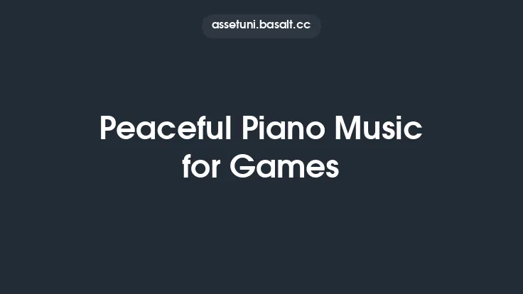 Peaceful Piano Music for Games Thumbnail
