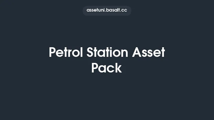 Petrol Station Asset Pack Thumbnail