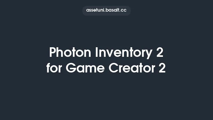 Photon Inventory 2 for Game Creator 2 Thumbnail