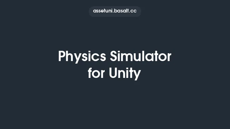 Physics Simulator for Unity Thumbnail